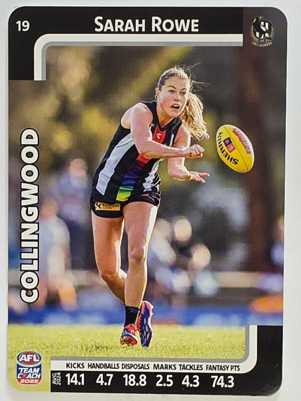 2025 AFLW TeamCoach | #019 Sarah Rowe | Collingwood Magpies