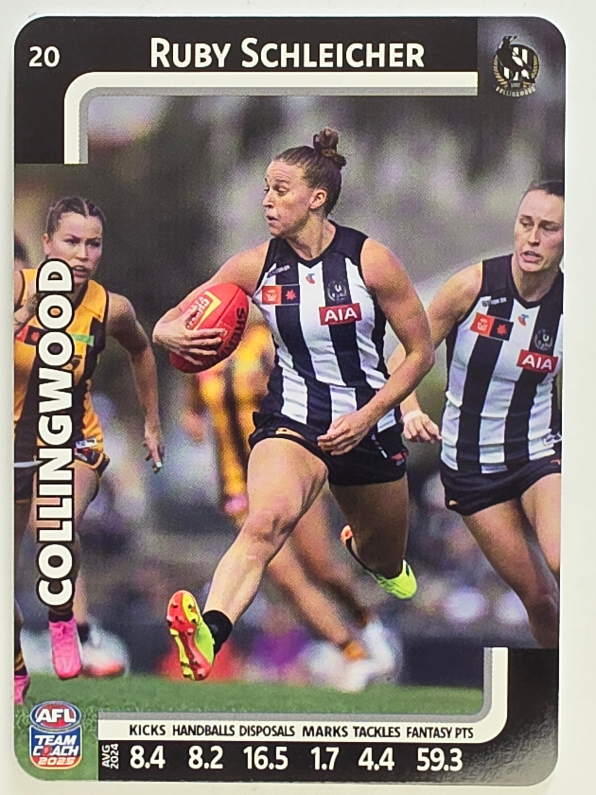 2025 AFLW TeamCoach | #020 Ruby Schleicher | Collingwood Magpies