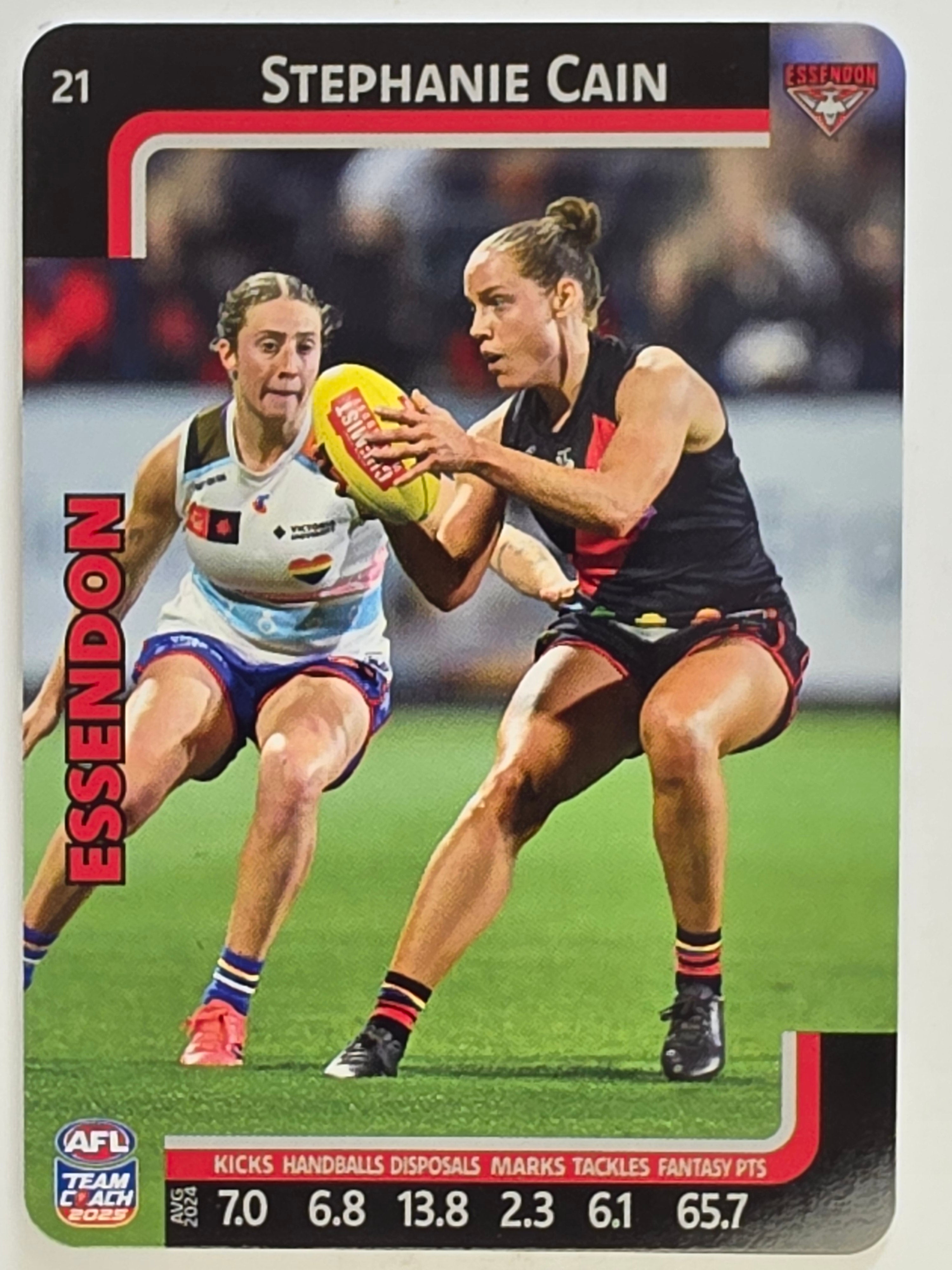 2025 AFLW TeamCoach | #021 Stephanie Cain | Essendon Bombers