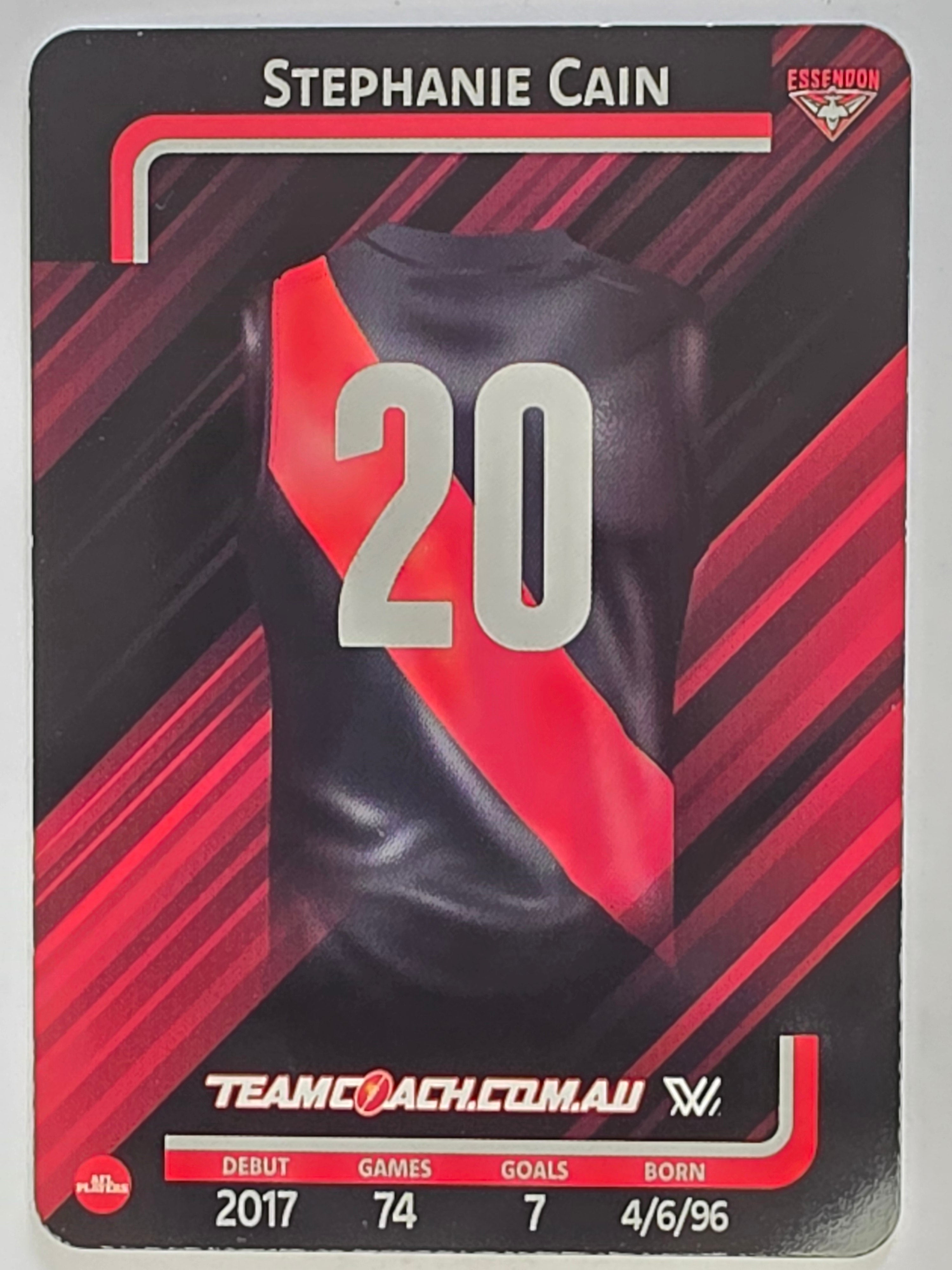 2025 AFLW TeamCoach | #021 Stephanie Cain | Essendon Bombers