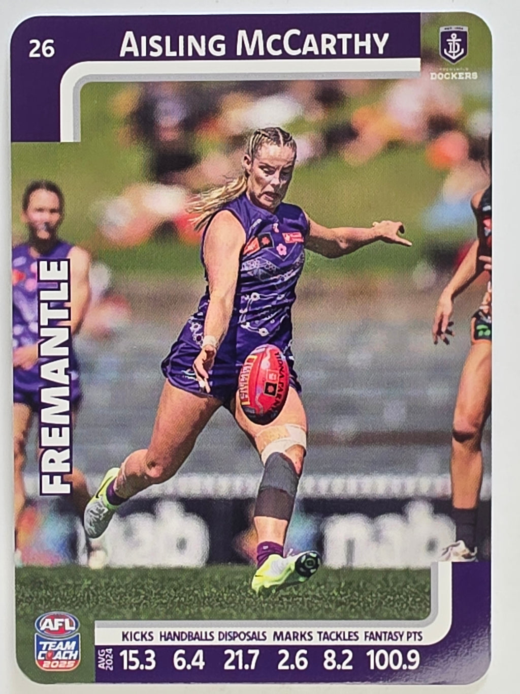 2025 AFLW TeamCoach | #026 Aisling McCarthy | Fremantle Dockers