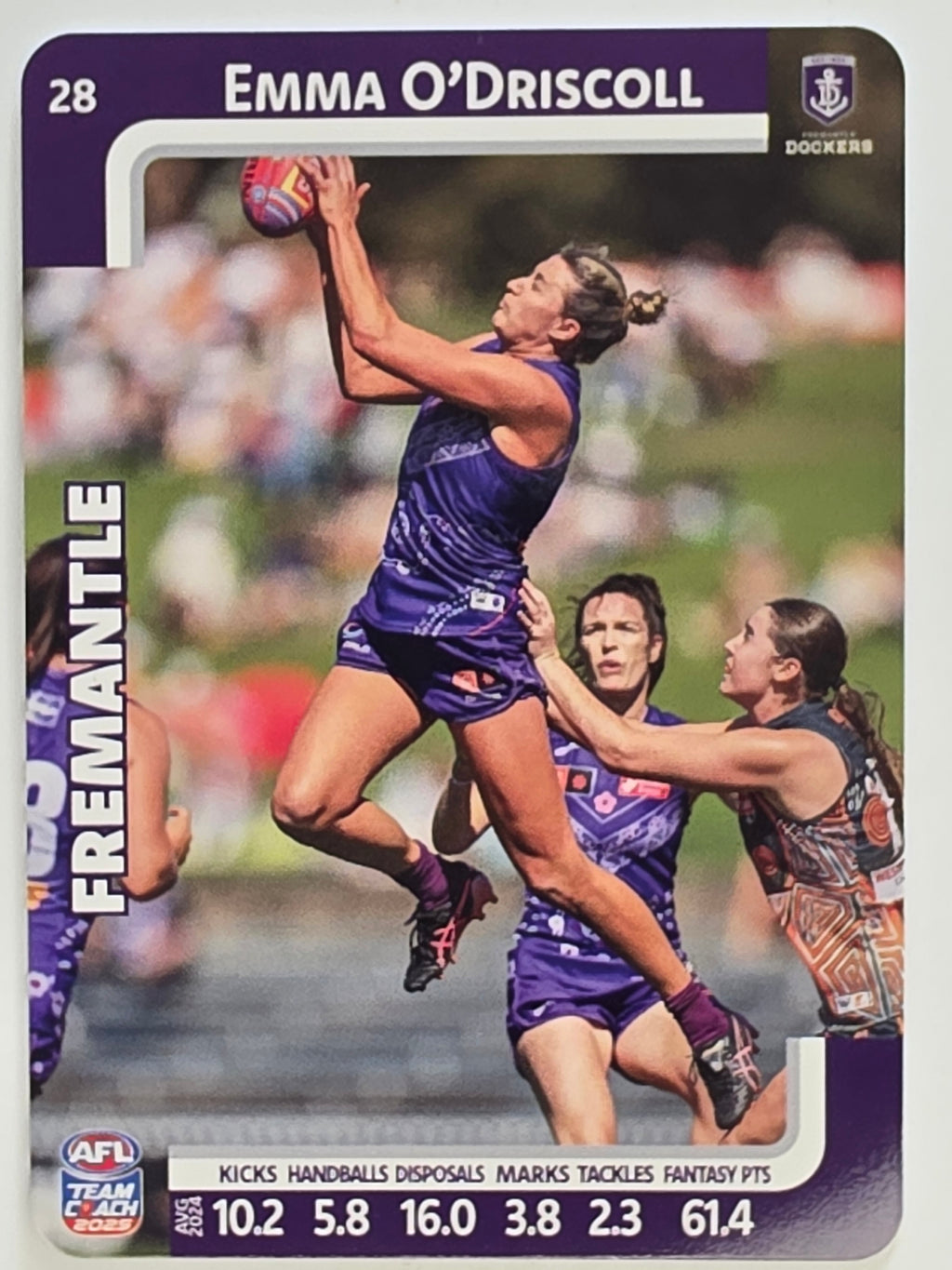 2025 AFLW TeamCoach | #028 Emma O'Driscoll | Fremantle Dockers