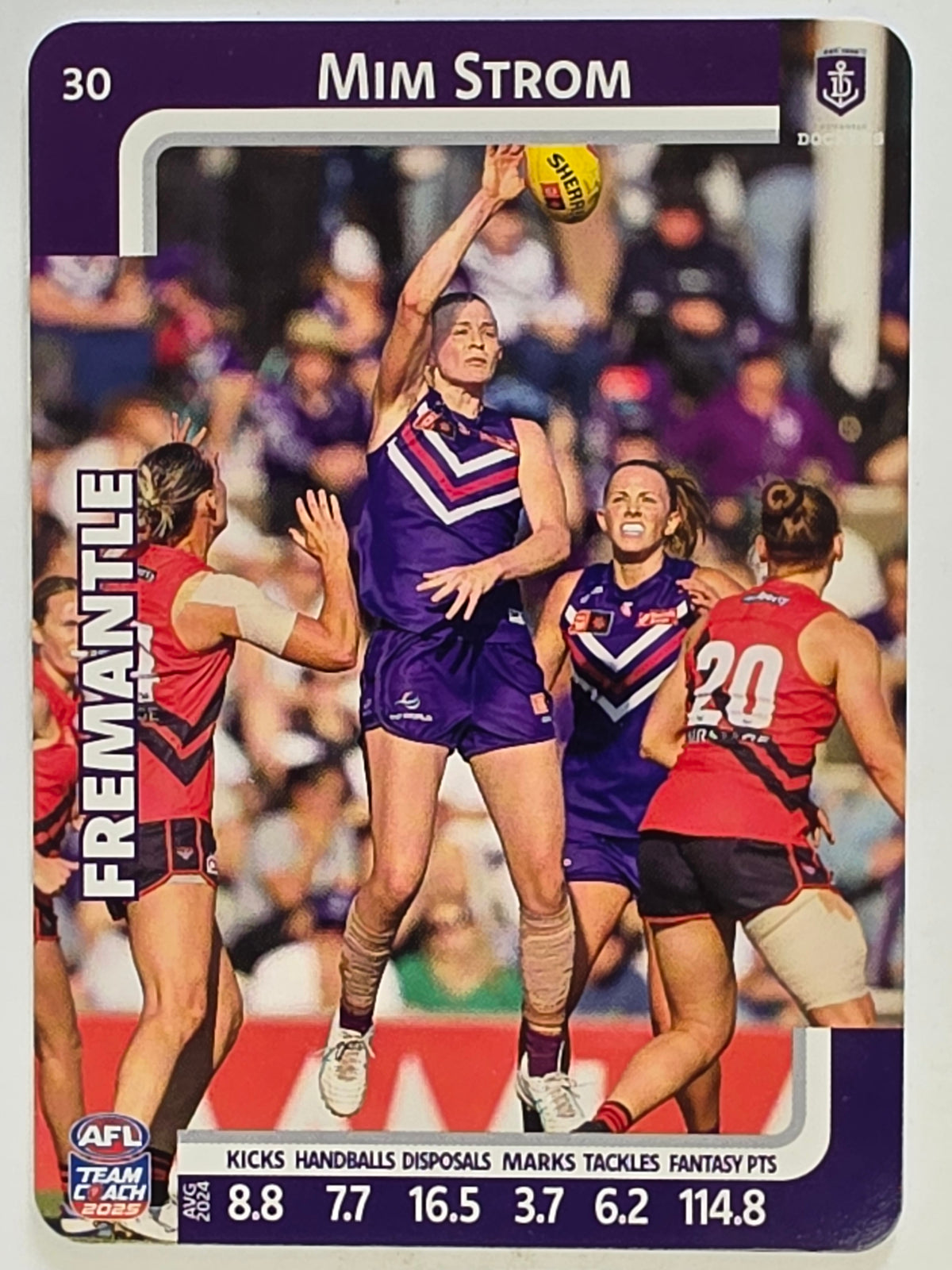 2025 AFLW TeamCoach | #030 Mim Strom | Fremantle Dockers