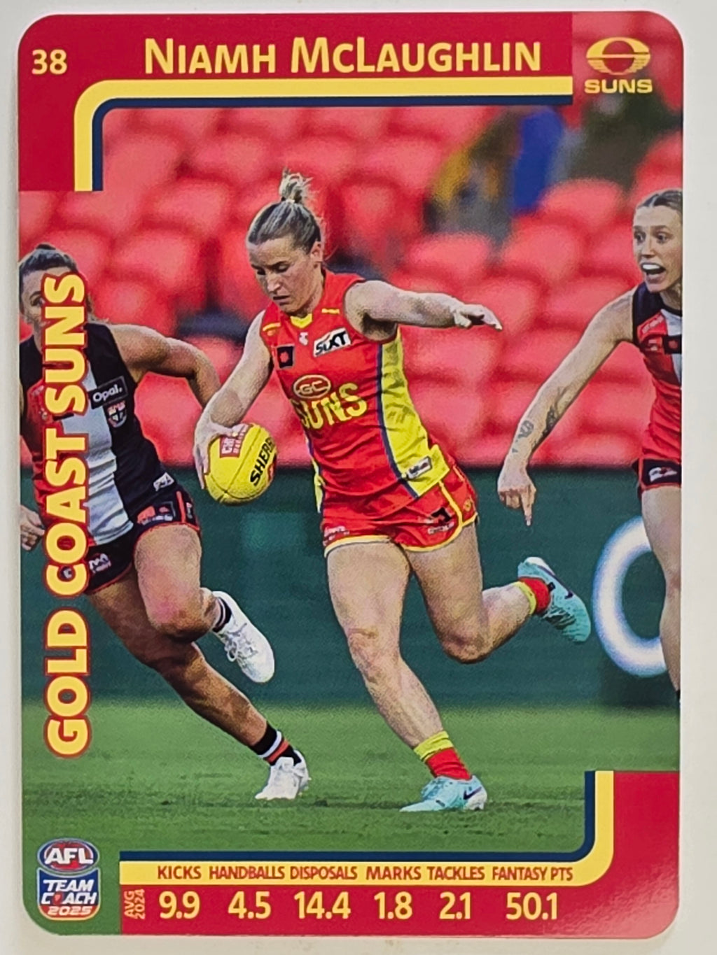 2025 AFLW TeamCoach | #038 Niamh McLaughlin | Gold Coast Suns
