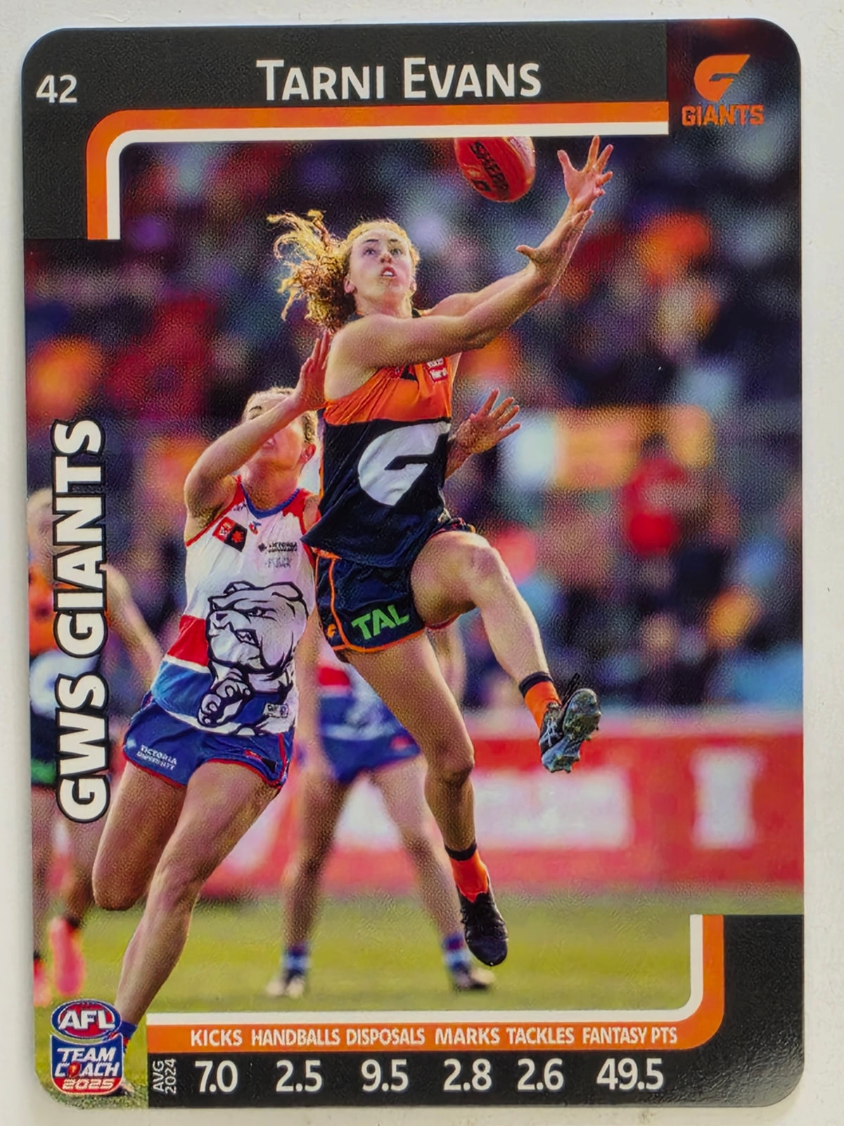 2025 AFLW TeamCoach | #042 Tarni Evans | Greater Western Sydney Giants