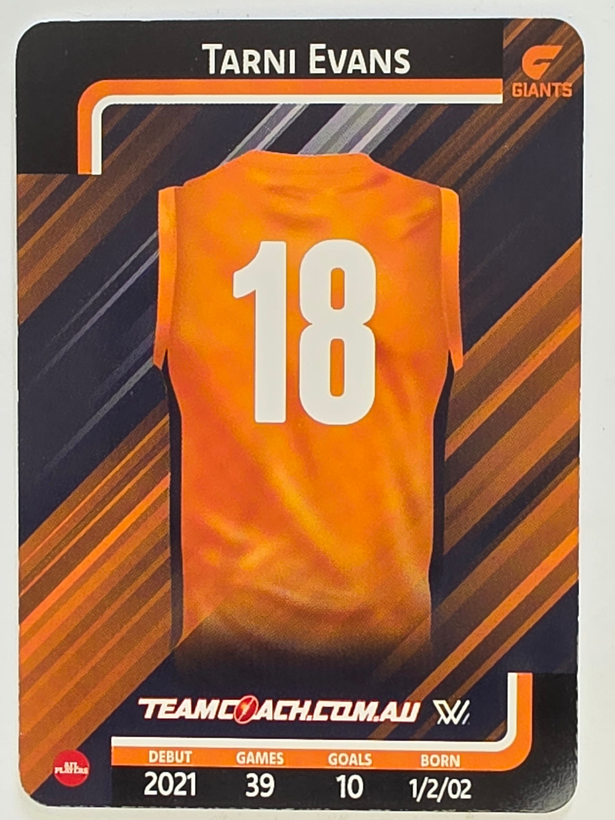 2025 AFLW TeamCoach | #042 Tarni Evans | Greater Western Sydney Giants