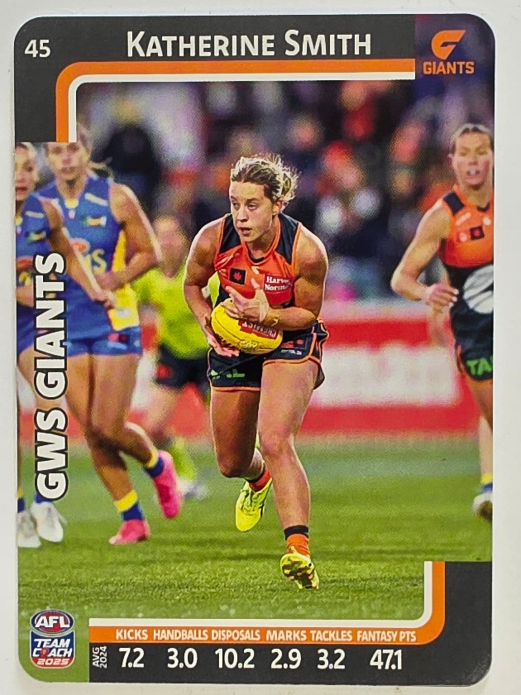 2025 AFLW TeamCoach | #045 Katherine Smith | Greater Western Sydney Giants
