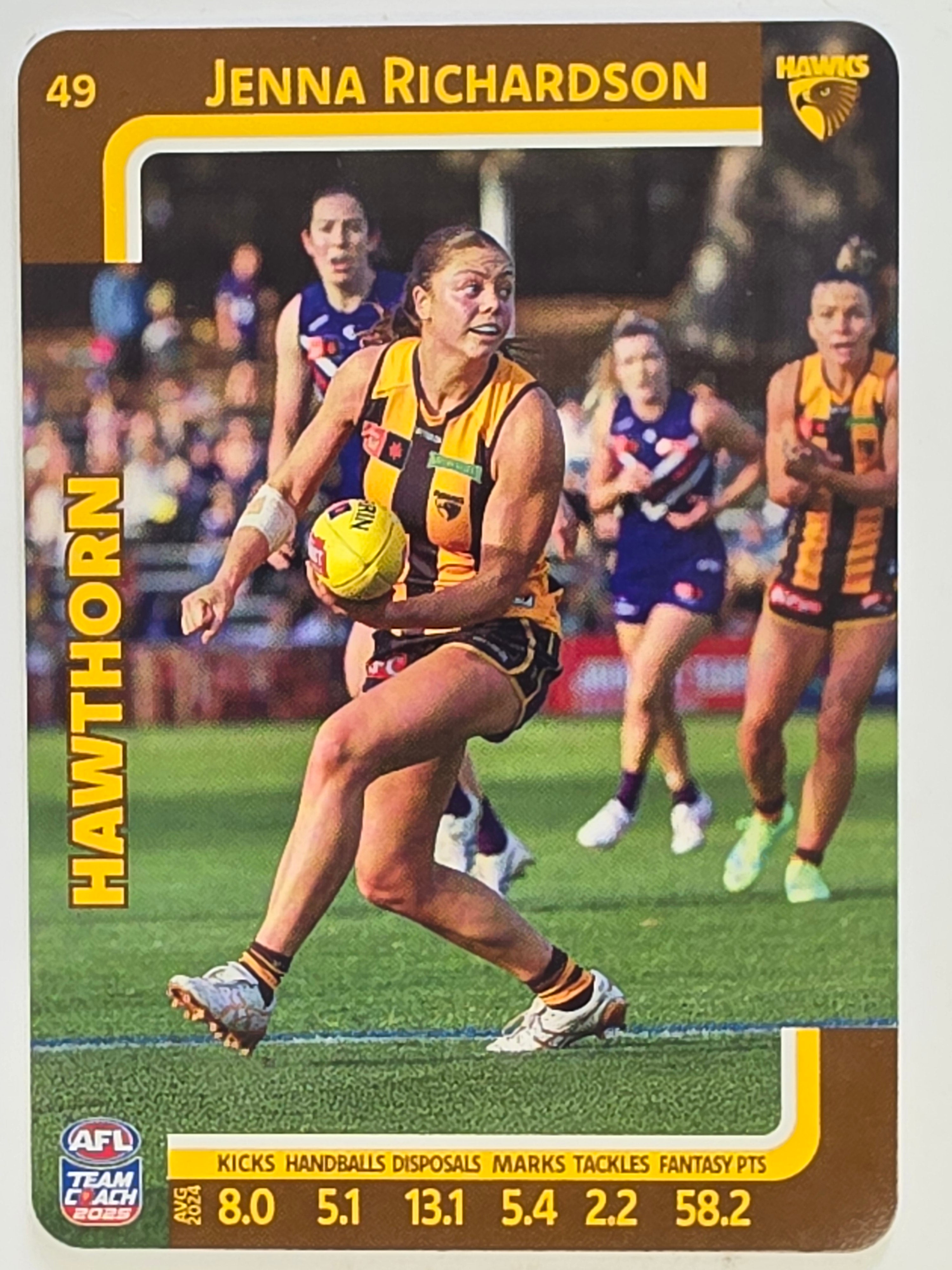 2025 AFLW TeamCoach | #049 Jenna Richardson | Hawthorn Hawks