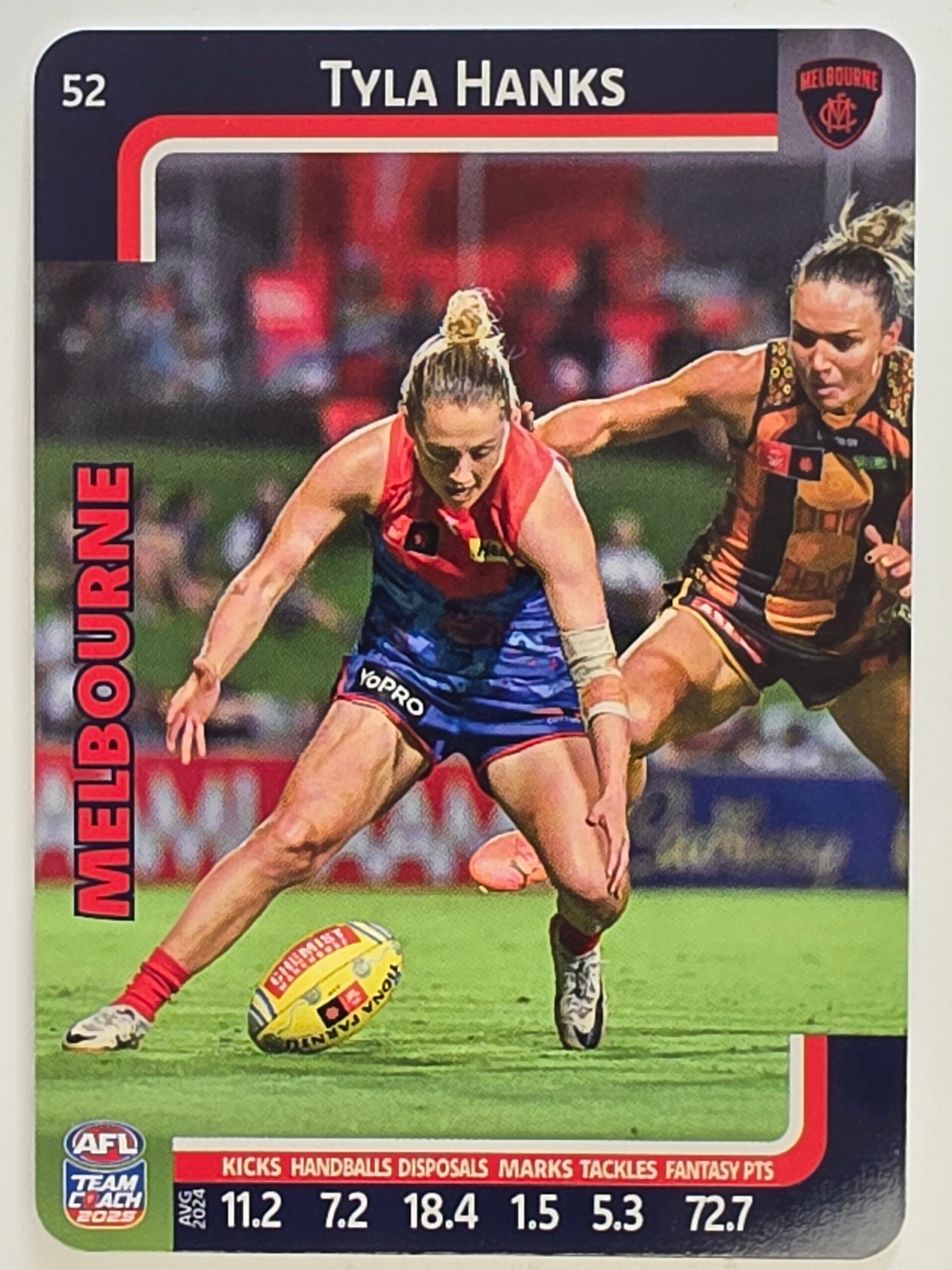 2025 AFLW TeamCoach | #052 Tyla Hanks | Melbourne Demons