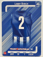 2025 AFLW TeamCoach | #056 Libby Birch | North Melbourne Kangaroos