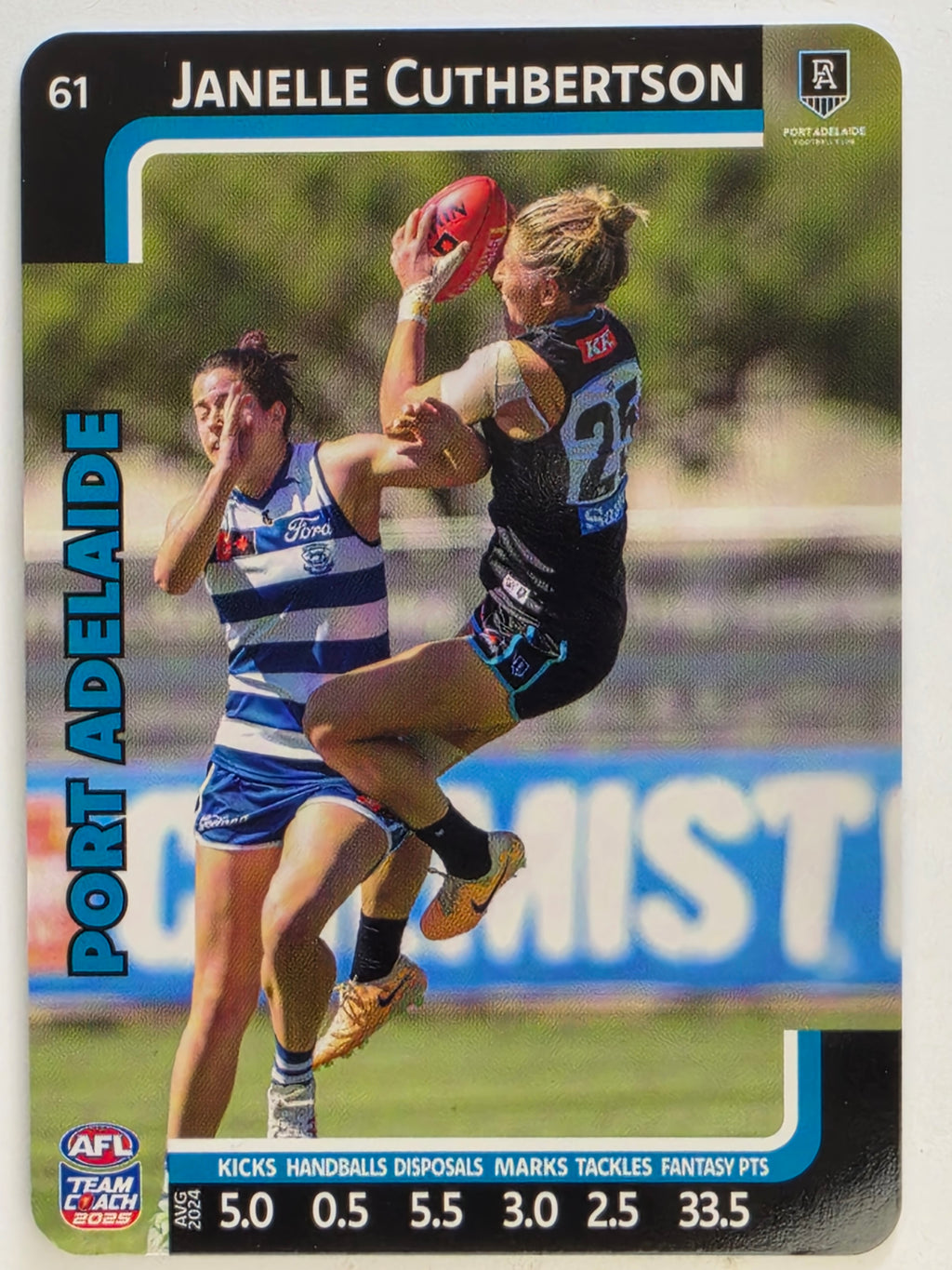 2025 AFLW TeamCoach | #061 Janelle Cuthbertson | Port Adelaide Power