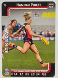 2025 AFLW TeamCoach | #073 Hannah Priest | St. kilda Saints