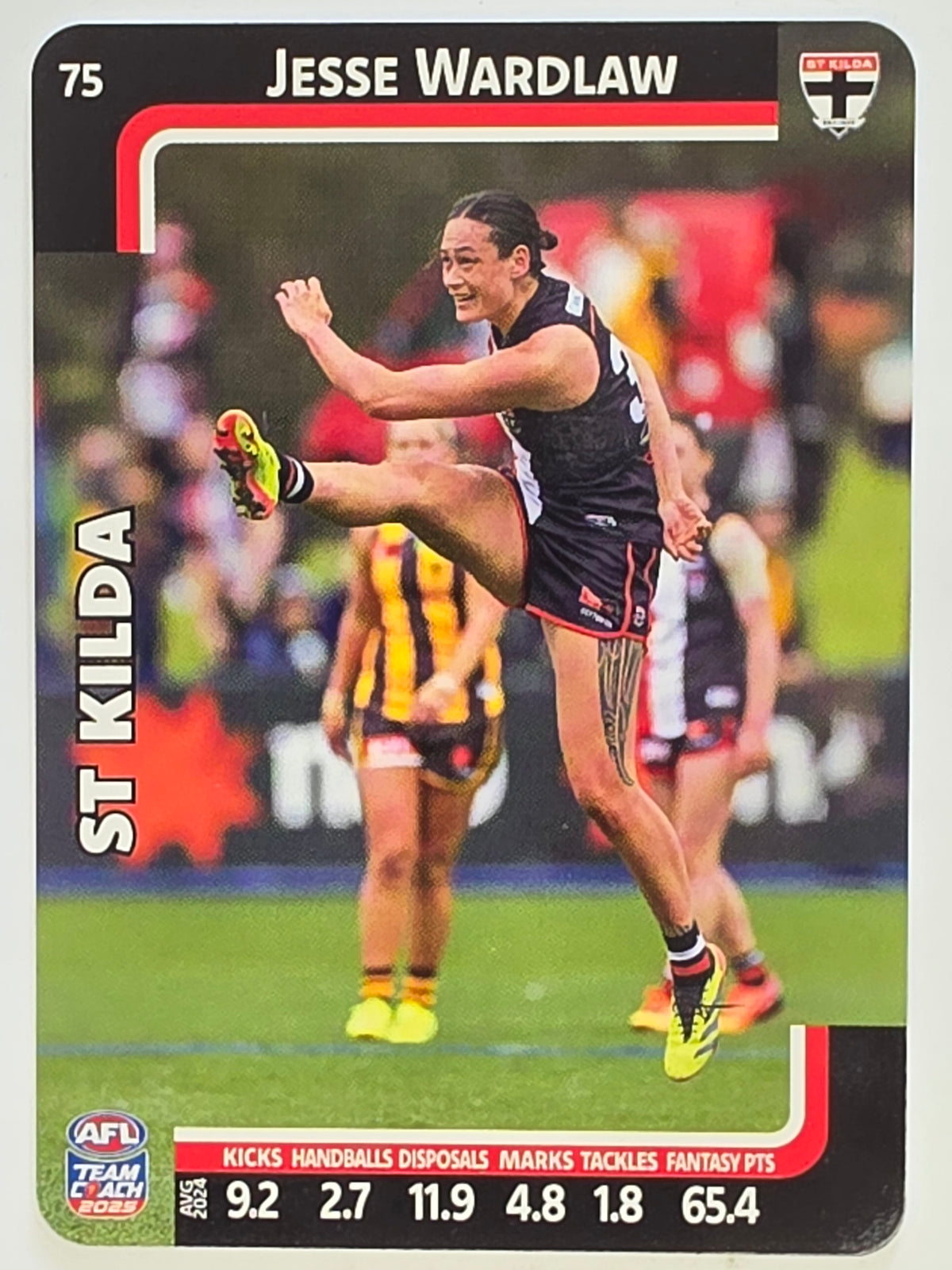2025 AFLW TeamCoach | #075 Jesse Wardlaw | St. kilda Saints
