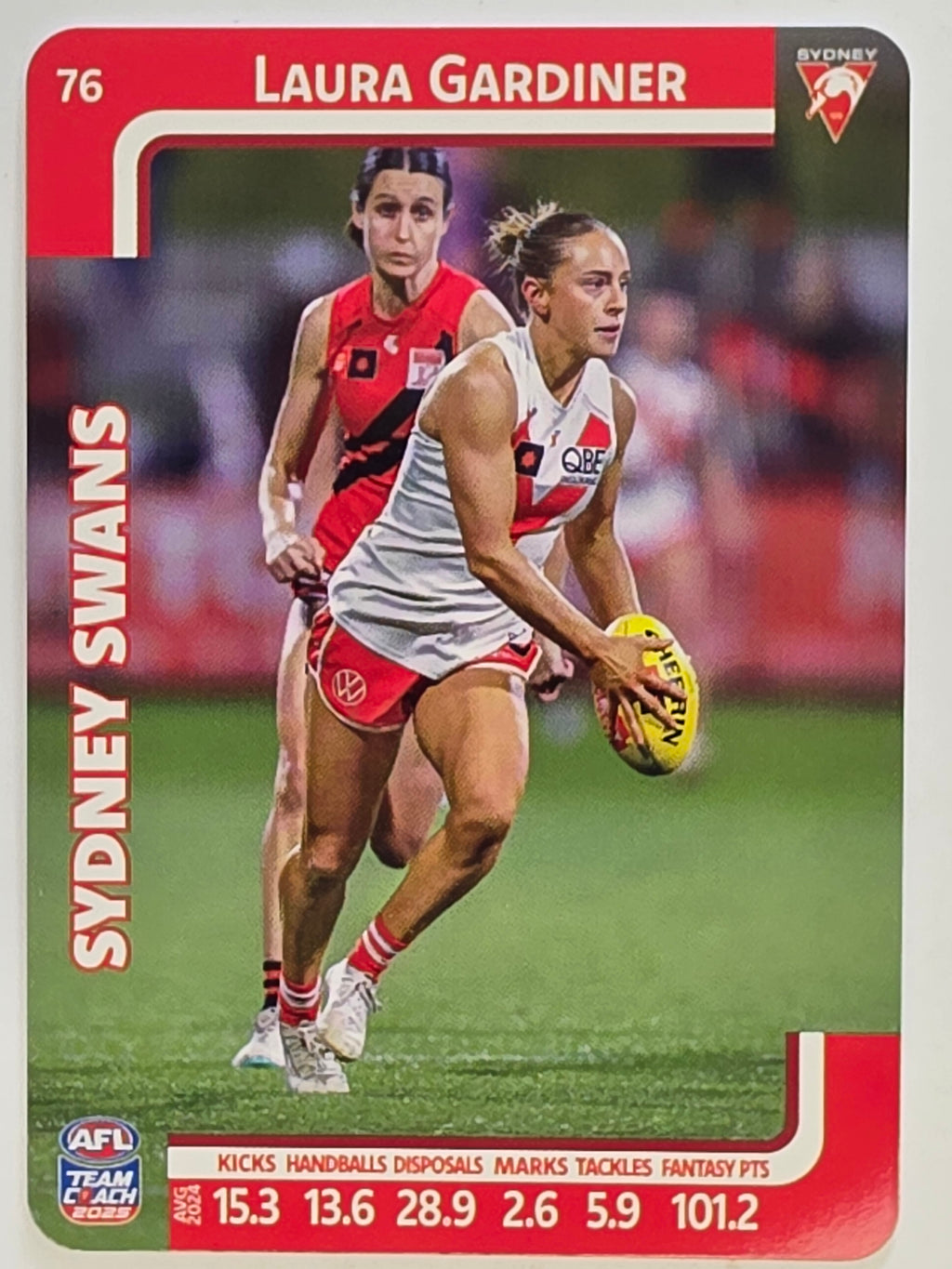 2025 AFLW TeamCoach | #076 Laura Gardiner | Sydney Swans