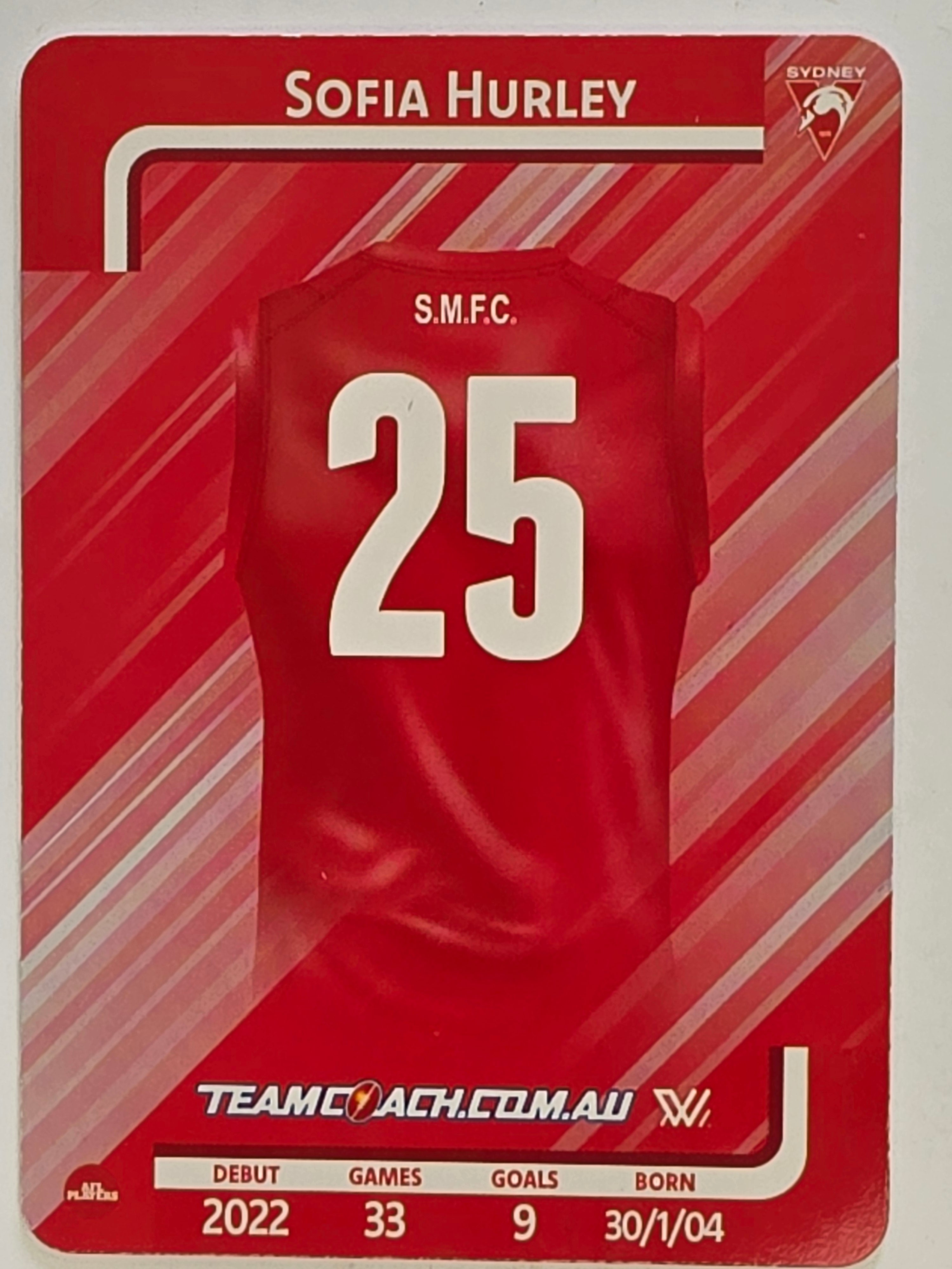 2025 AFLW TeamCoach | #078 Sofia Hurley | Sydney Swans