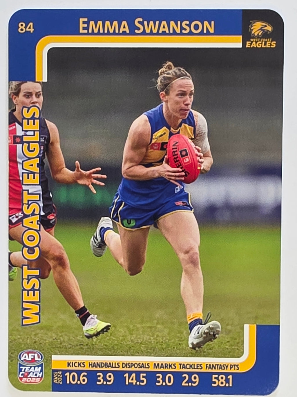 2025 AFLW TeamCoach | #084 Emma Swanson | West Coast Eagles