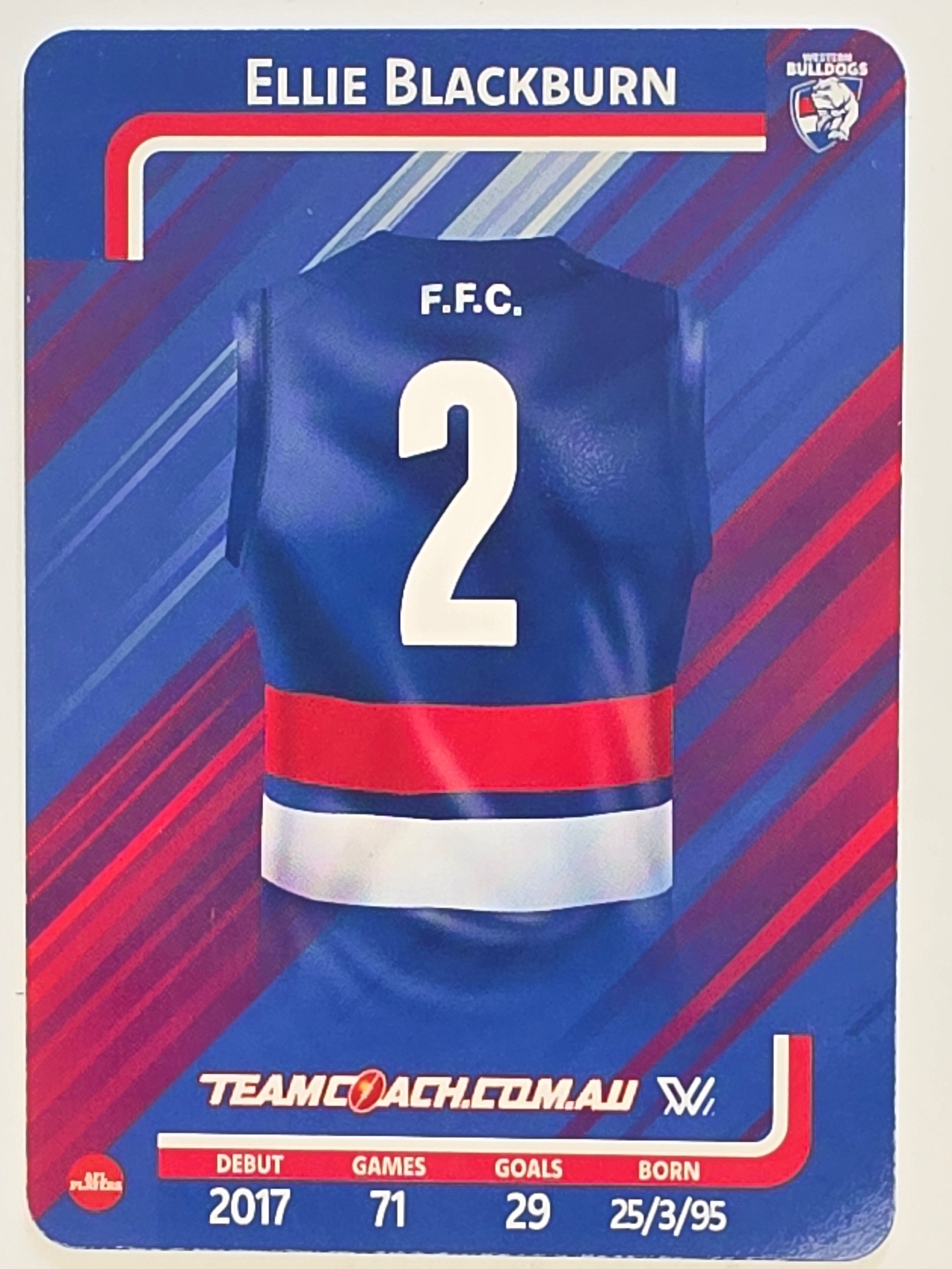 2025 AFLW TeamCoach | #087 Ellie Blackburn | Western Bulldogs