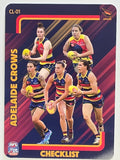 2025 AFLW TeamCoach | #CL-01 Adelaide Crows Checklist