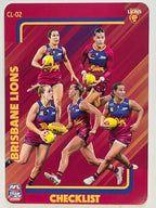 2025 AFLW TeamCoach | #CL-02 Brisbane Lions Checklist