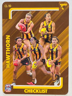 2025 AFLW TeamCoach | #CL-10 Hawthorn Hawks Checklist