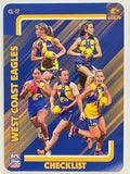 2025 AFLW TeamCoach | #CL-17 West Coast Eagles Checklist