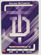 2025 AFLW TeamCoach | Silver Parallel #026 Aisling McCarthy | Fremantle Dockers