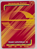 2025 AFLW TeamCoach | Silver Parallel #037 Jacqueline Dupuy | Gold Coast Suns