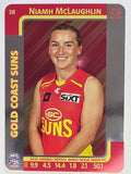 2025 AFLW TeamCoach | Silver Parallel #038 Niamh McLaughlin | Gold Coast Suns