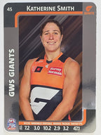 2025 AFLW TeamCoach | Silver Parallel #045 Katherine Smith | Greater Western Sydney Giants