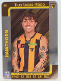 2025 AFLW TeamCoach | Silver Parallel #048 Tilly Lucas-Rodd | Hawthorn Hawks