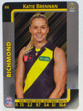 2025 AFLW TeamCoach | Silver Parallel #066 Katie Brennan | Richmond Tigers