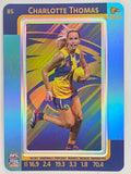 2025 AFLW TeamCoach | Blue Parallel #085 Charlotte Thomas | West Coast Eagles