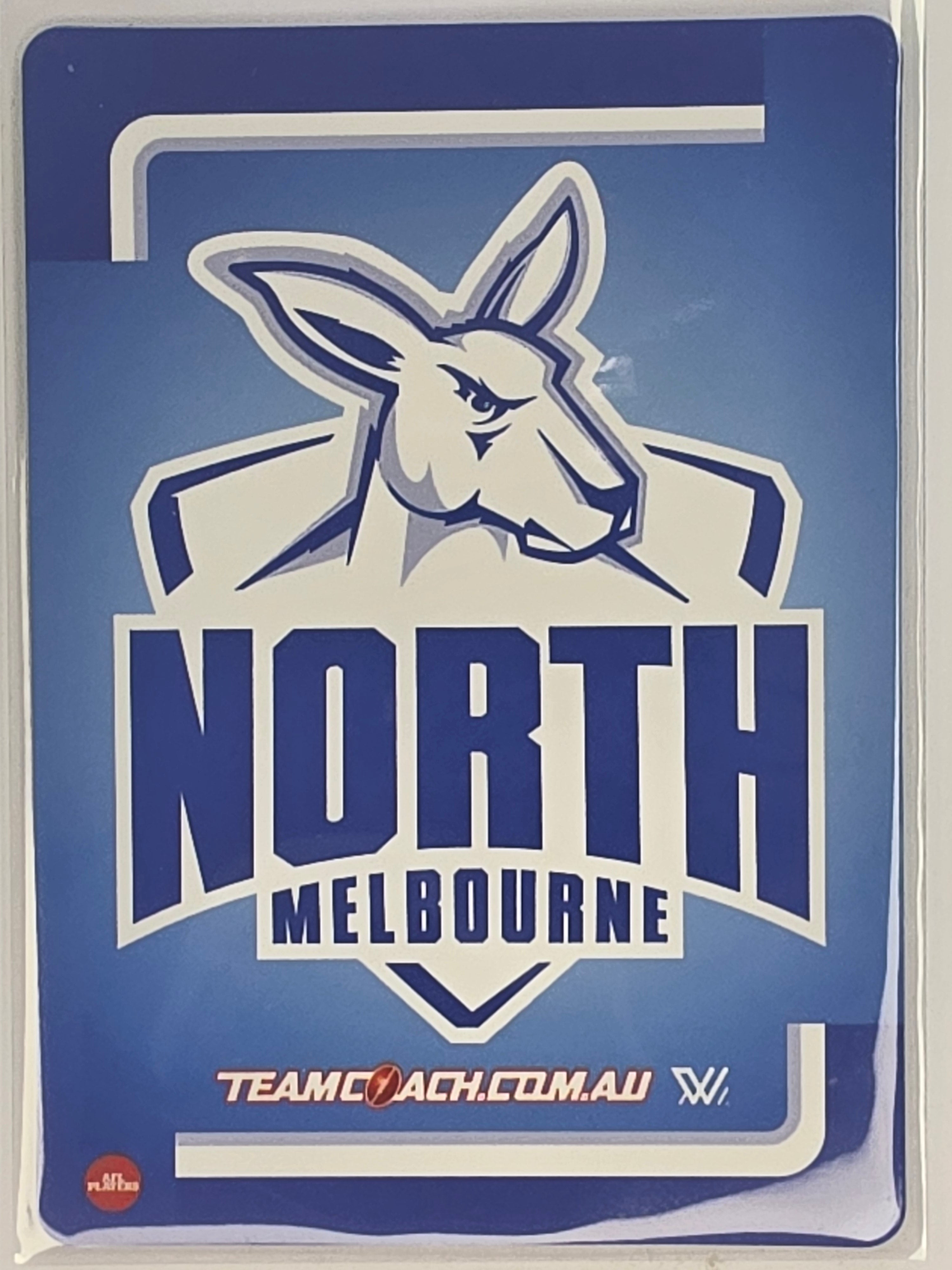 2025 AFLW TeamCoach | Mascot Flip #MF-12 Jasmine Garner | North Melbourne Kangaroos