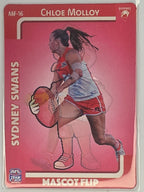 2025 AFLW TeamCoach | Mascot Flip #MF-16 Chloe Malloy | Sydney Swans