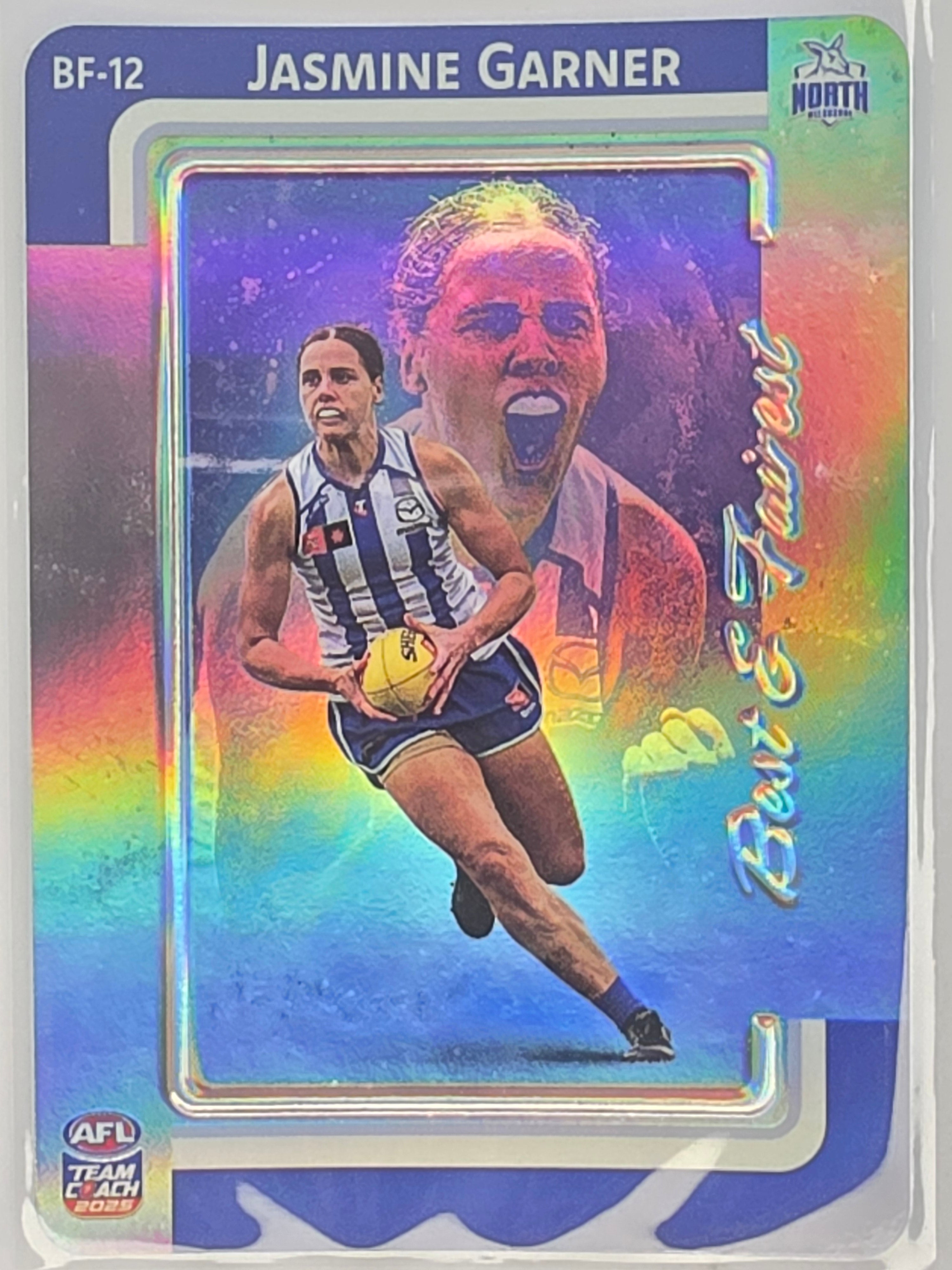 2025 AFLW TeamCoach | Best & Fairest #BF-12 Jasmine Garner | North Melbourne Kangaroos
