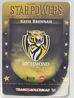 2025 AFLW TeamCoach | Star Powers #SP-14 Katie Brennan | Richmond Tigers