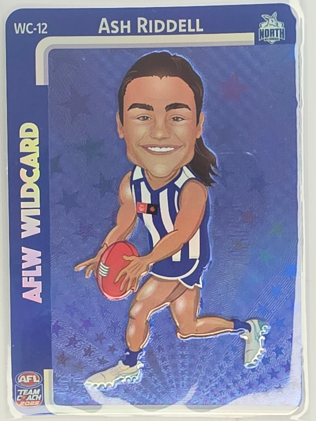 2025 AFLW TeamCoach | Wildcard #WC-12 Ash Riddell | North Melbourne Kangaroos