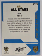 NRL 2012 Dynasty Promotional Card All Stars #AS23 Jack Reed NRL All Stars