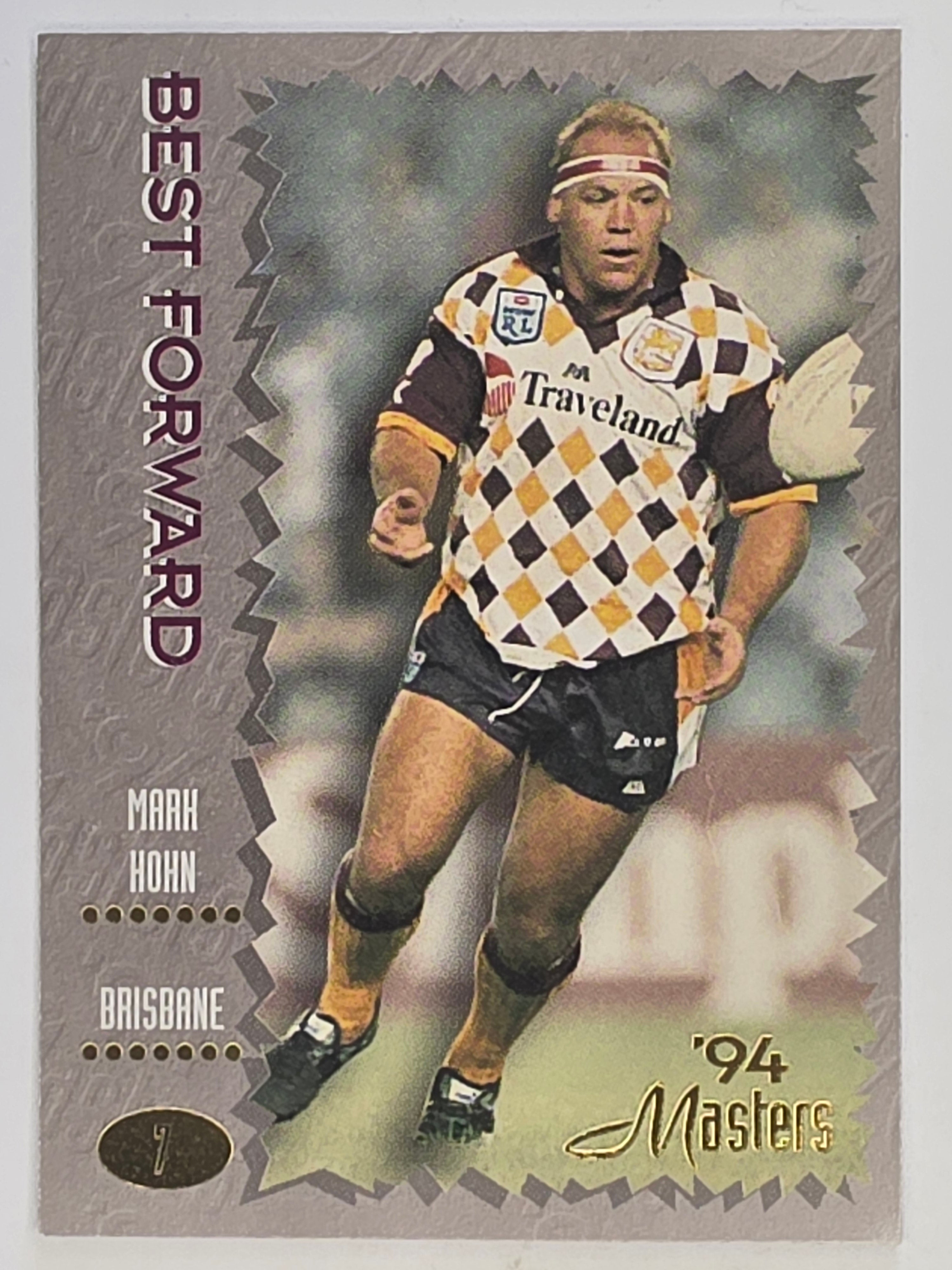 NRL 1994 Masters | #007 Mark Hohn | Brisbane Broncos