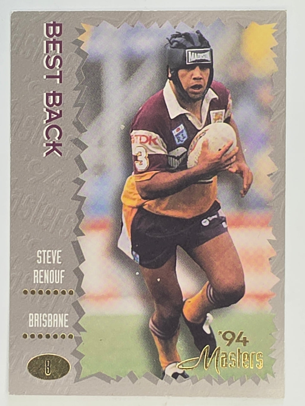 NRL 1994 Masters | #008 Steve Renouf | Brisbane Broncos