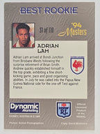 NRL 1994 Masters | #031 Adrian Lam | Eastern Suburbs Roosters