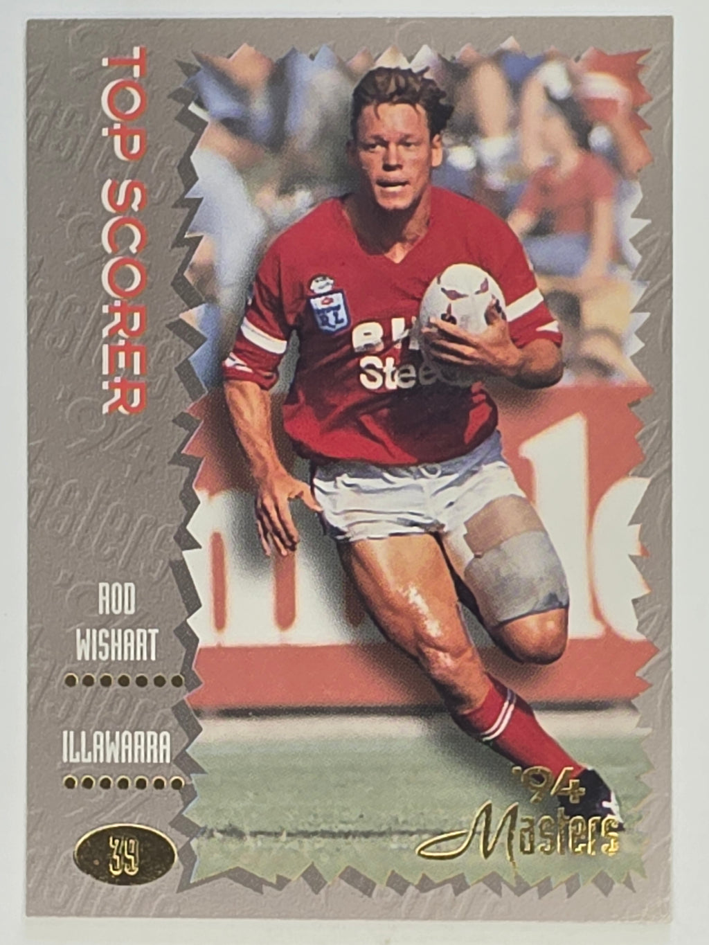 NRL 1994 Masters | #039 Rod Wishart | Illawarra Steelers