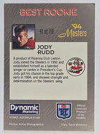 NRL 1994 Masters | #041 Jody Rudd | Illawarra Steelers