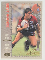 NRL 1994 Masters | #056 Matt Seers | North Sydney Bears