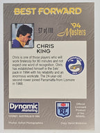 NRL 1994 Masters | #057 Chris King | Parramatta Eels