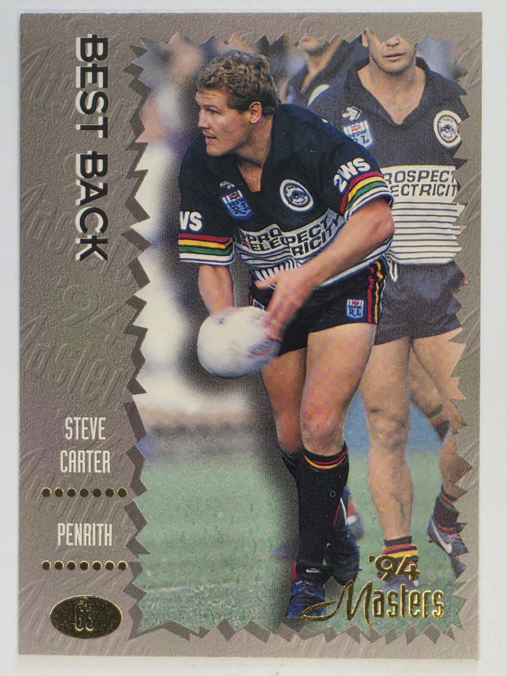 NRL 1994 Masters | #063 Steve Carter | Penrith Panthers