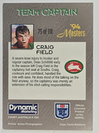 NRL 1994 Masters | #075 Craig Field | South Sydney Rabbitohs
