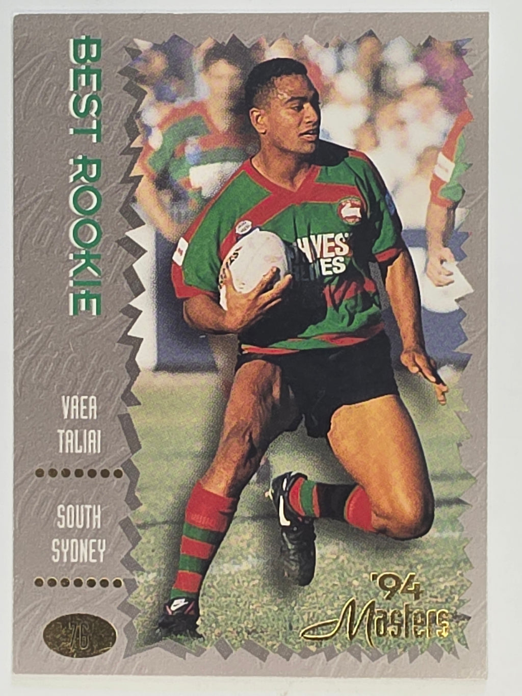 NRL 1994 Masters | #076 Vaea Talai | South Sydney Rabbitohs