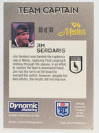 NRL 1994 Masters | #080 Jim Serdaris | Western Suburbs Magpies