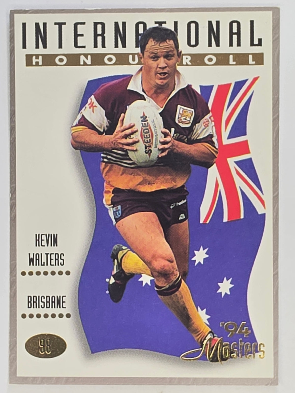 NRL 1994 Masters | #098 Kevin Walters | International Honour Roll